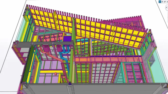 Image from Nurmenuku gallery. Timber Structure building.